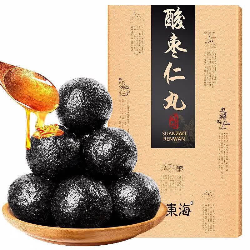 福东海酸枣仁丸162克 酸枣仁百合膏养生黄精茯苓丸子
