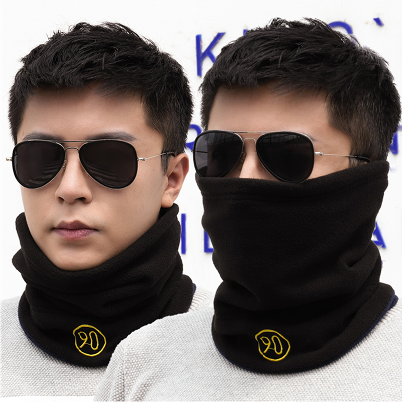 秋冬围脖帽子两用时尚百搭简约