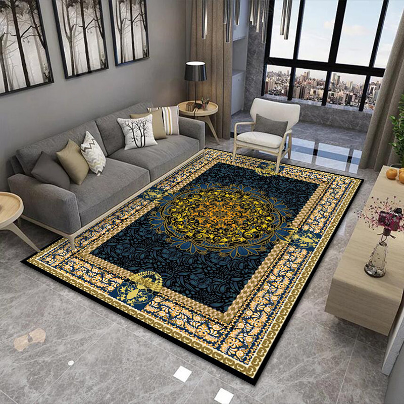迎宾欧蓝160*200cm家用客厅门厅毯卧室厨房书房阳台吸水防滑地毯,居家布艺,地毯,淘宝优惠券,粉丝福利购,淘宝优惠卷