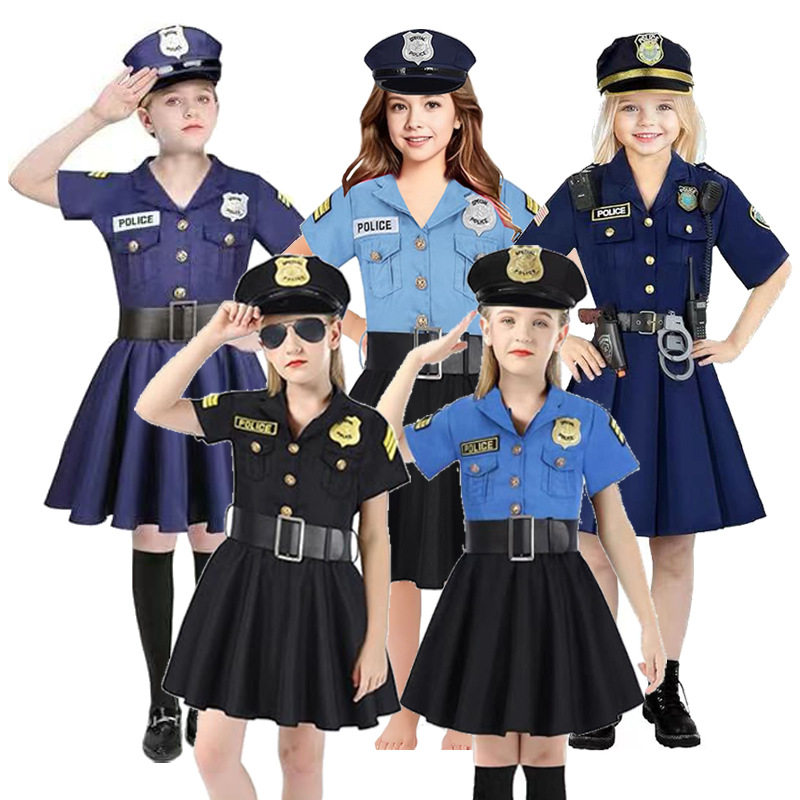 万圣节儿童职业扮演服装套装女小
