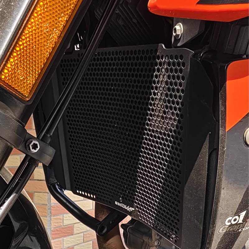 适用KTM 690 Duke 12-19年改装摩托车水箱网散热器保护罩配件