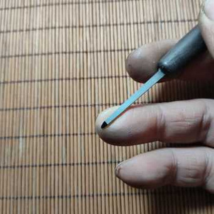 氮化白钢橄榄核雕刻刀桃核葫芦竹手工微雕刀苏工专业雕刻老五刻刀