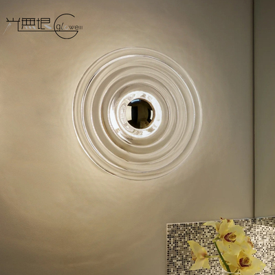 TomDixon英国进口水波纹玻璃壁灯