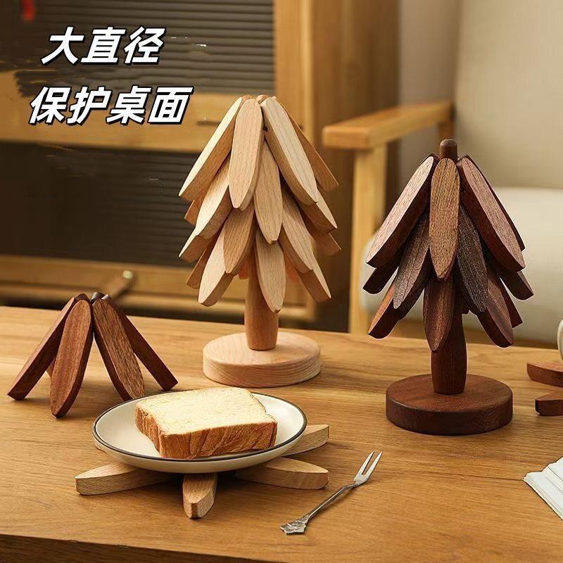 【下单立减50】实木隔热垫餐垫防烫垫家用耐高温桌垫锅垫杯垫JK