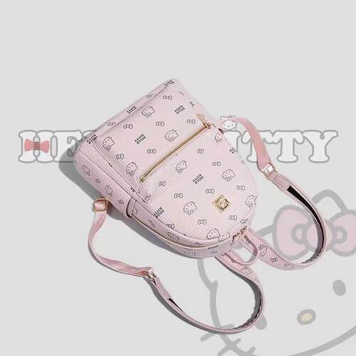 HelloKitty旅行背包2025新款小众大学生通勤书包A百搭高级双肩包