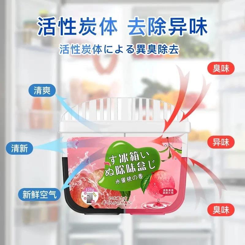 【下单立减50】强效活性炭双色冰箱除味剂除臭去异味冰箱除味盒PX