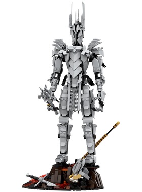 SETbricks指环王-索伦积木手办影视周边拼装手办摆件玩具