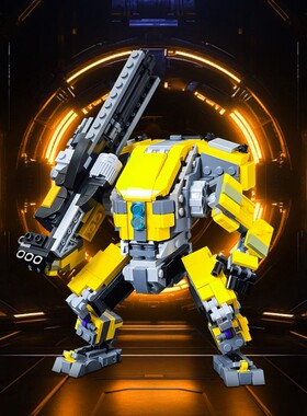 SETbricks 军团优质泰坦小颗粒积木兼容益智儿童玩具套装拼插礼品