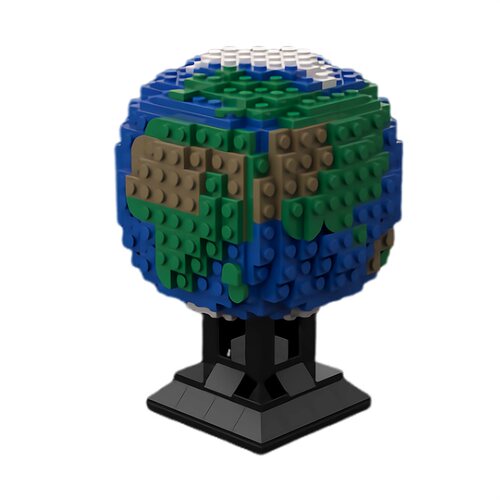 SETBRICKS地球仪MOC拼装积木