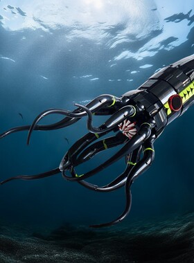 SETbricks  巨型乌贼 小颗粒积木兼容益智儿童玩具套装拼插礼品