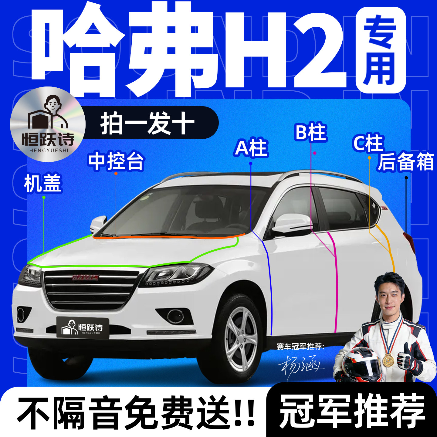 【哈弗H2】全车专用隔音密封条