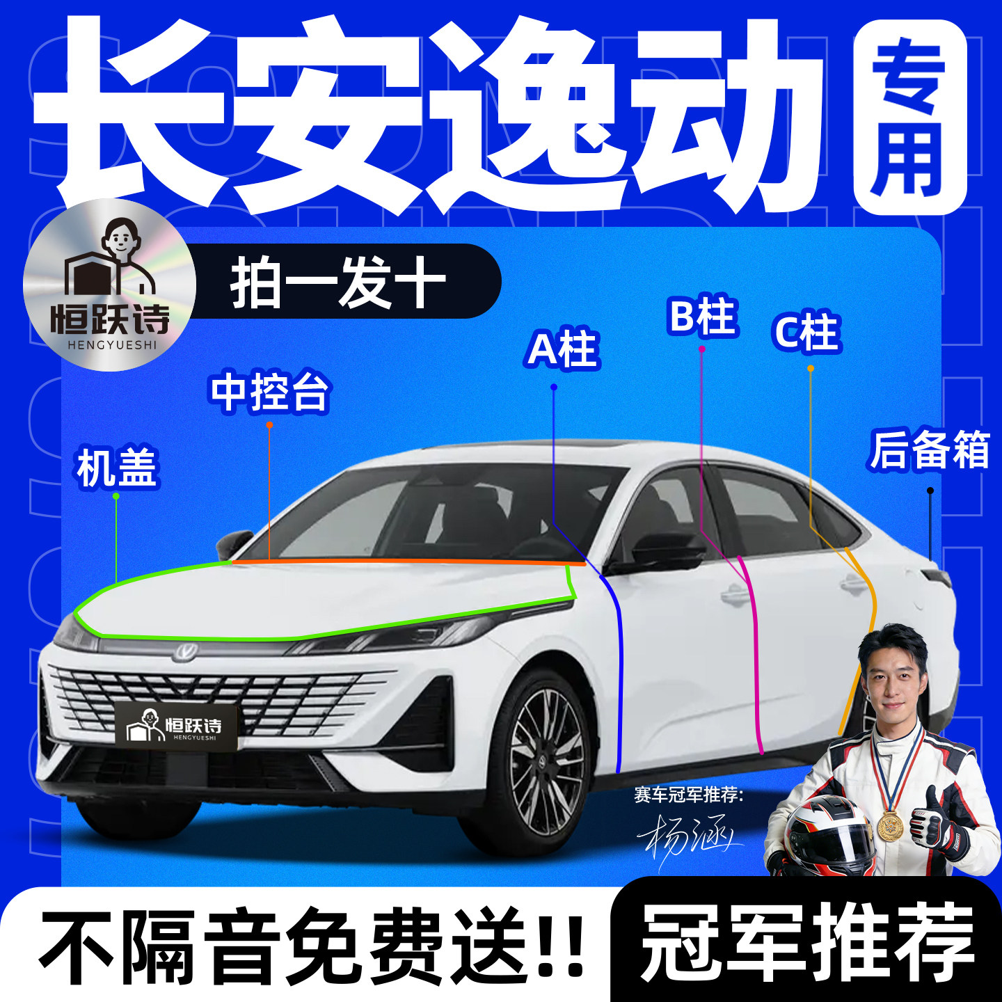 【长安逸动】全车专用隔音密封条