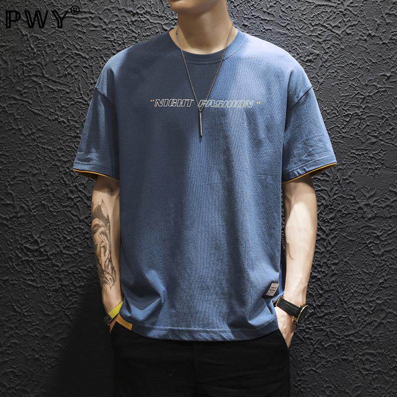 潮牌夏季大码短袖t恤男士2026新款宽松纯棉潮胖子加肥特大码男装