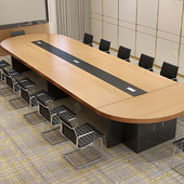 会议桌长桌培训桌会议桌椅组合简约现代长条桌大型会议长桌