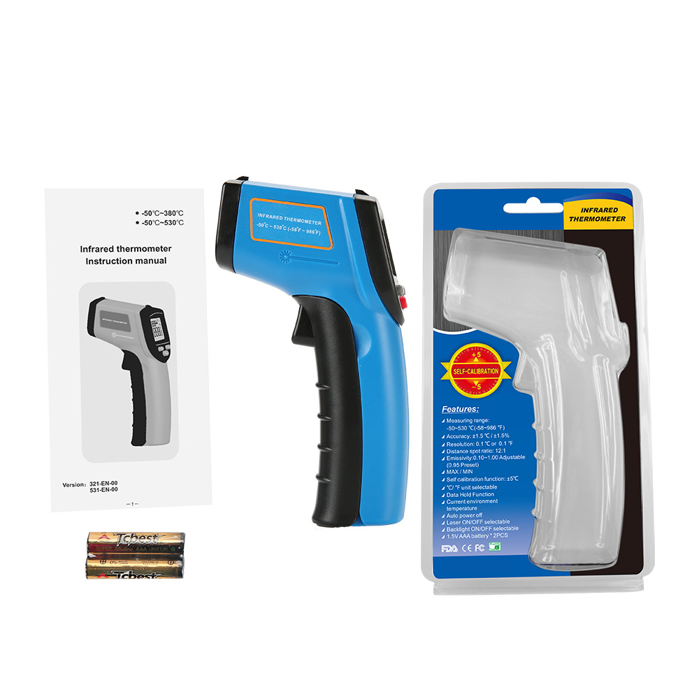 GM531高精度工业物体表面红外线测温仪Infrared Thermometer