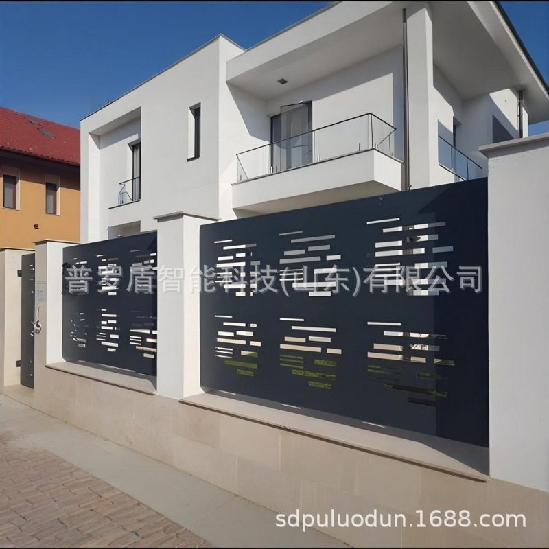 CNC门板入户门装饰金属屏风隔断建筑安全围栏防护栏激光切割栏杆,商业/办公家具,导向牌,淘宝优惠券,粉丝福利购,淘宝优惠卷