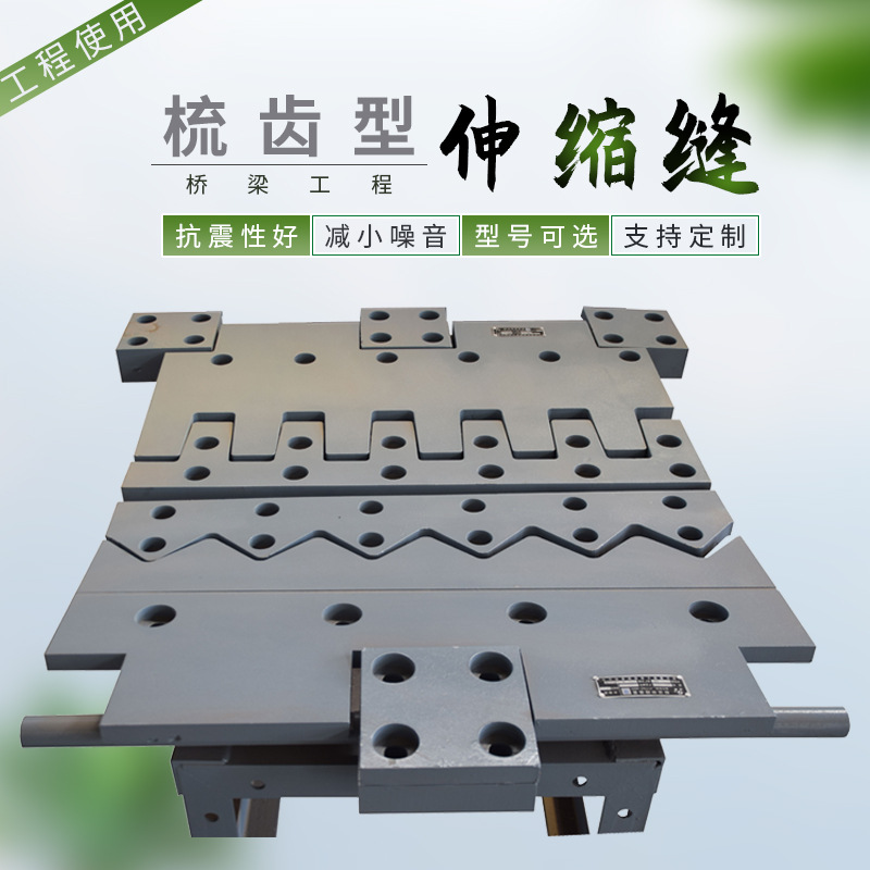 定制公路桥梁梳齿板式伸缩缝装置多向变位SSFB规格D80 160 240 3