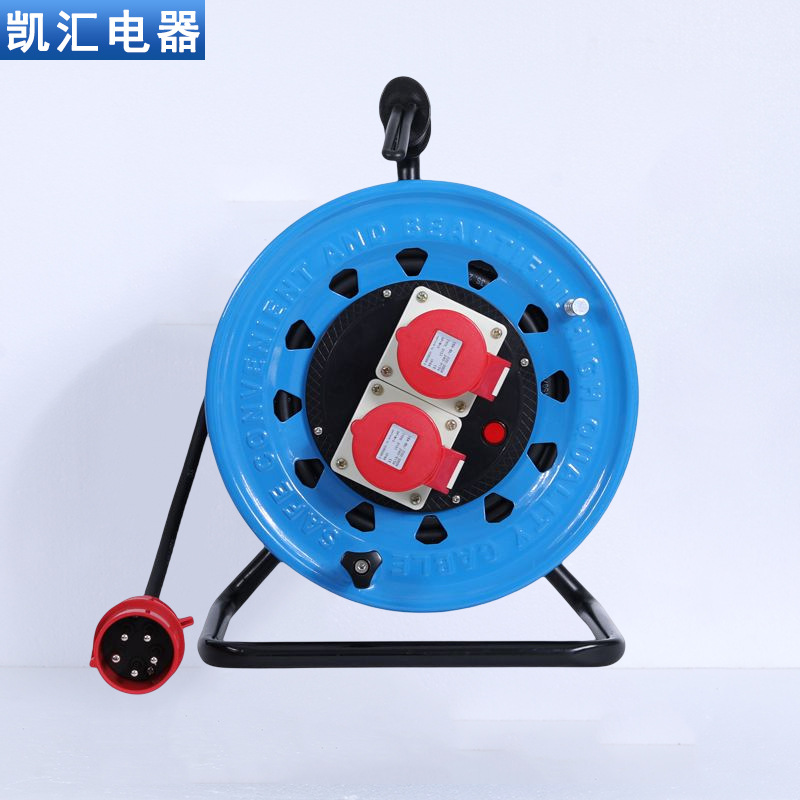 三角架电缆盘320工业插IP44-16A5芯（P-W16B5） 智能电缆盘