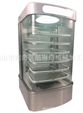g厂家直销商用弧形加热陈列柜 高端大型六层蒸包柜 蒸包头机
