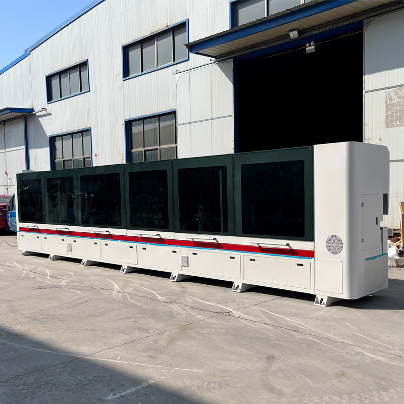 全自动软成型免拉手半通封边机多种造型全屋家装大型工业设备