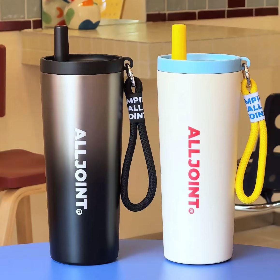 优仅高颜值吸管保温杯