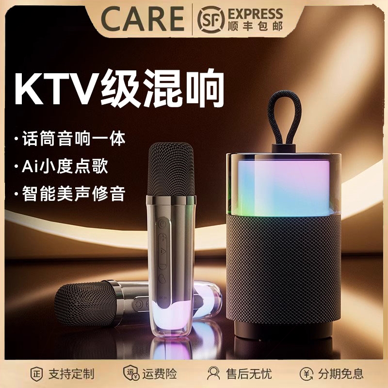 德国音响K歌话筒麦克风一体蓝牙