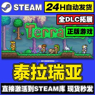 PC中文正版 steam 平台 国区 沙盒 联机游戏 泰拉瑞亚 Terraria
