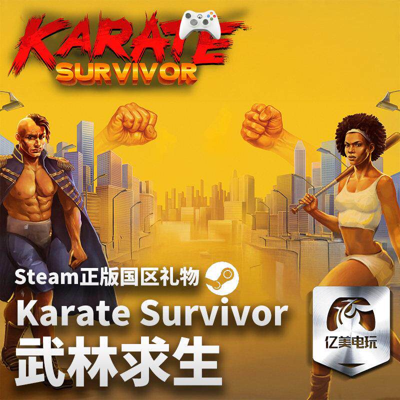 Steam 武林求生 正版 Karate Survivor 国区/全球 激活码cdkey