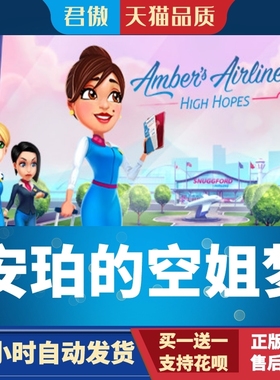 Steam PC正版 游戏  安珀的空姐梦 Amber's Airline - High Hopes