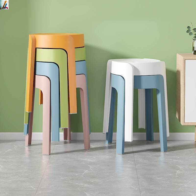 chairs Plastic can be stacked home simple modern Nordic