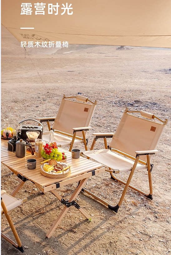 Outdoor folding chair for camping Folding portable camping c图片