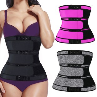 Neoprene Sweat Body Shaper Belts Three Waist Trainer Shaping