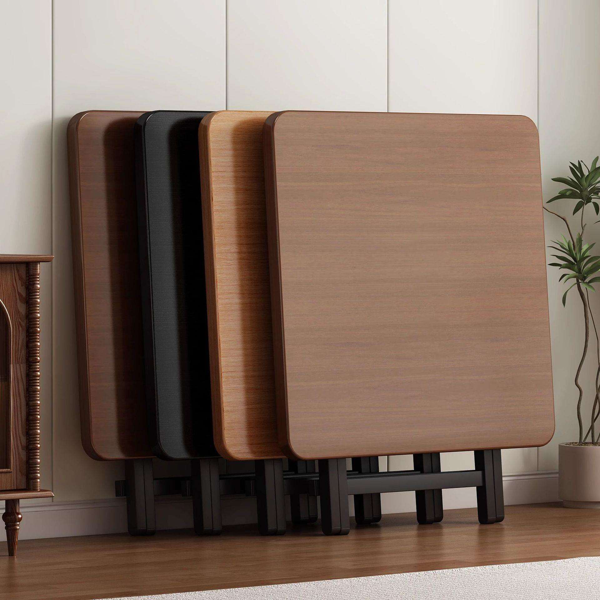 可折叠桌子出租房家用餐桌简易吃饭桌夜市便携式户外摆摊桌四方桌