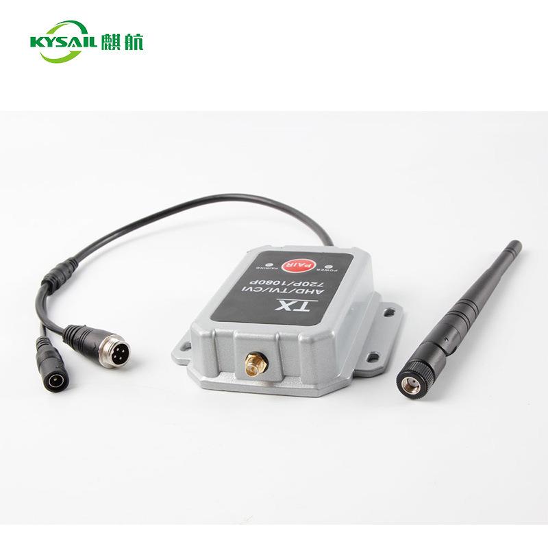 小车大车通用2.4G车载AHD数字无线DC12V-36V无线发射接收器