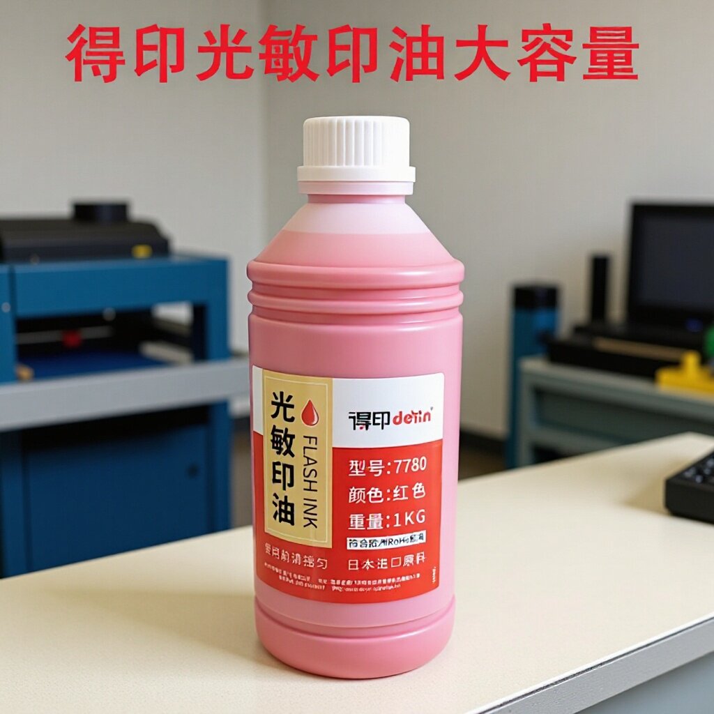 trodat得印印油7780红色专用快干1KG卓达材料厂家批发不掉色