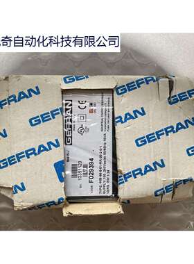 F029394原装GEFRAN杰弗伦数字温控显表器40B-96-5-01-RR-2-01-1