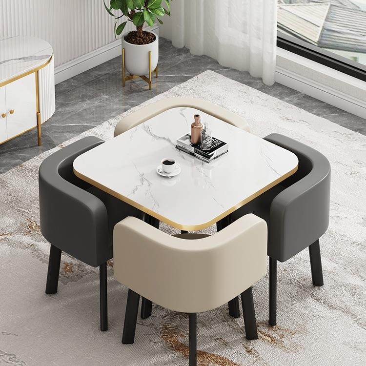 洽谈桌椅组合套装休闲接待圆形会客桌休息区奶茶甜品店餐桌椅