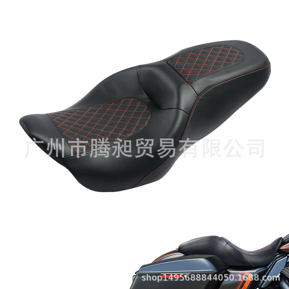 适用于哈雷街道滑翔路王旅行者2009-2020驾驶员副驾驶座椅
