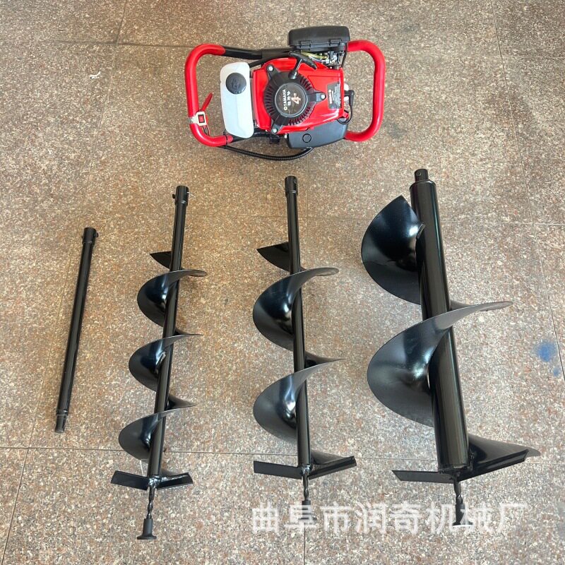 汽油动力推车式钻眼机深浅可选