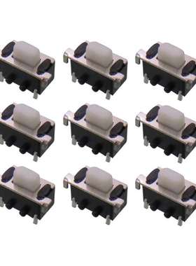 HDL-合德来轻触开关3.5*6*5侧按贴片带定位柱微动按键SMD编带盘装