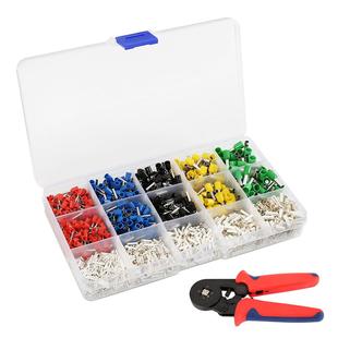 ebay1640pcs盒装 管型预绝缘端子冷压接线端子组合