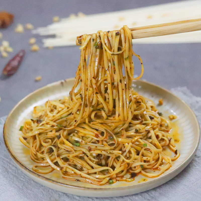 宜宾燃面官方旗舰店四川特产带调料包红油干拌面方便速食特产面条