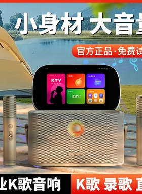 魅鸟爱畅手提ktv音箱K歌一体机家广场舞音响用点歌卡拉OK户外唱歌