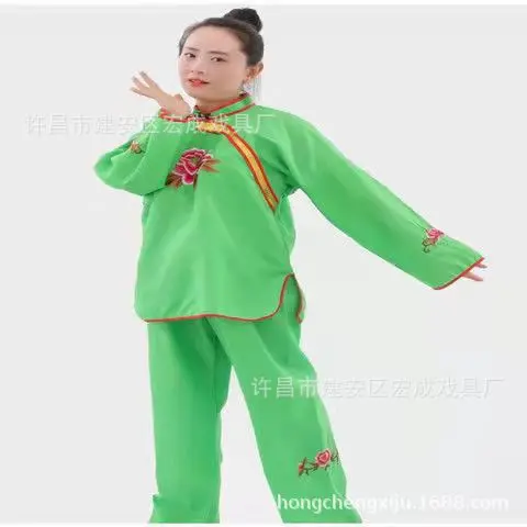 秧歌服腰鼓服民族舞蹈女款村姑服