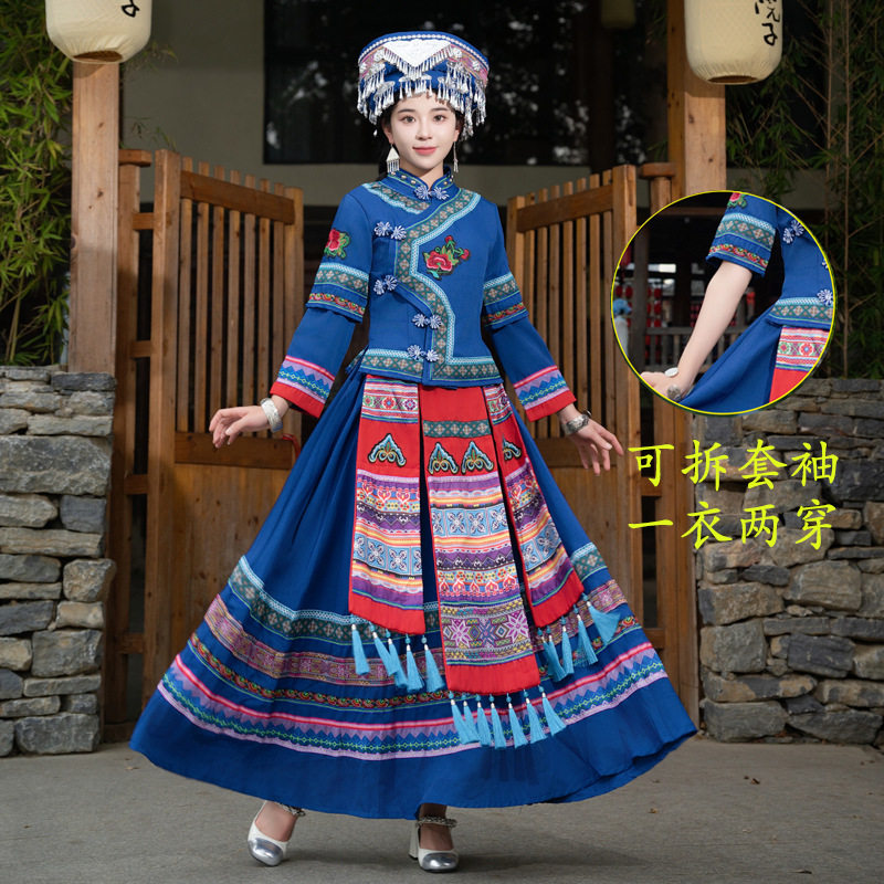 新广西壮族服饰女成人少数民族