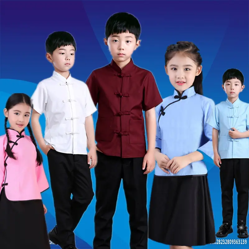 新款六一儿童节毕业季民国学生服