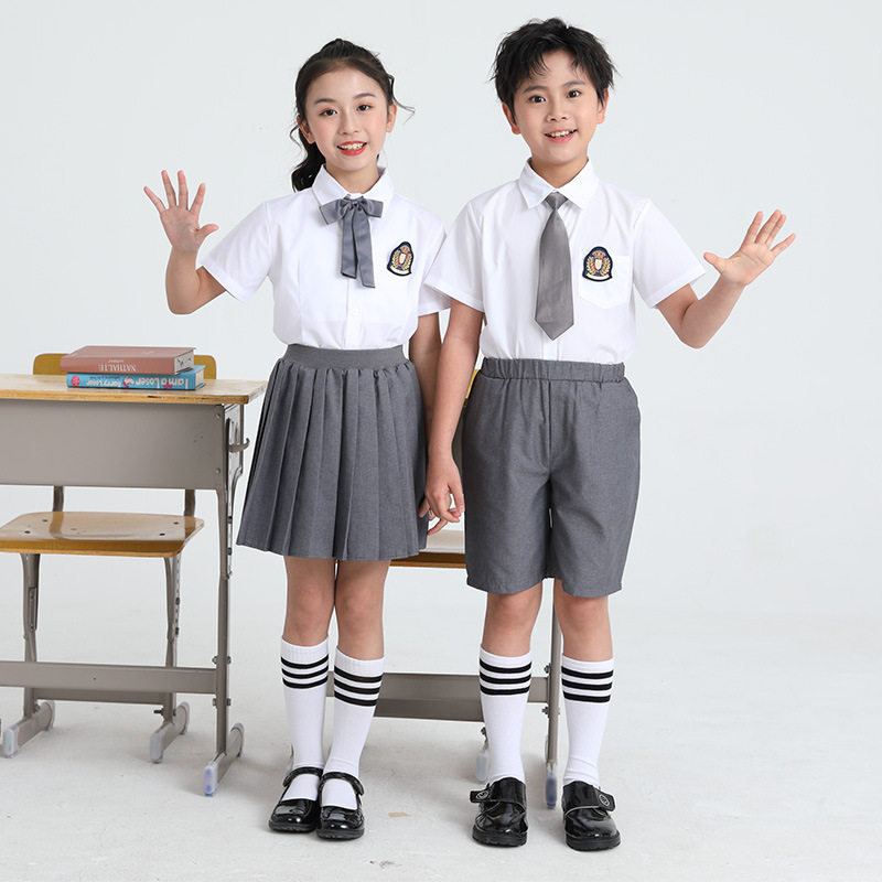 夏季毕业照服儿童合唱服演出服