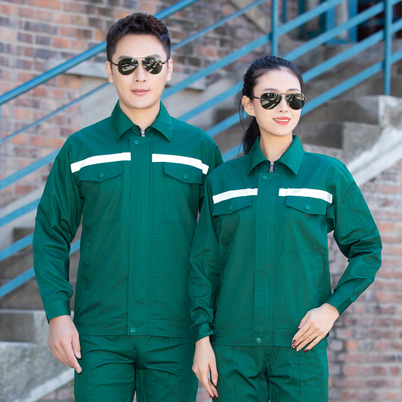 春秋套装男工地物业装修工服