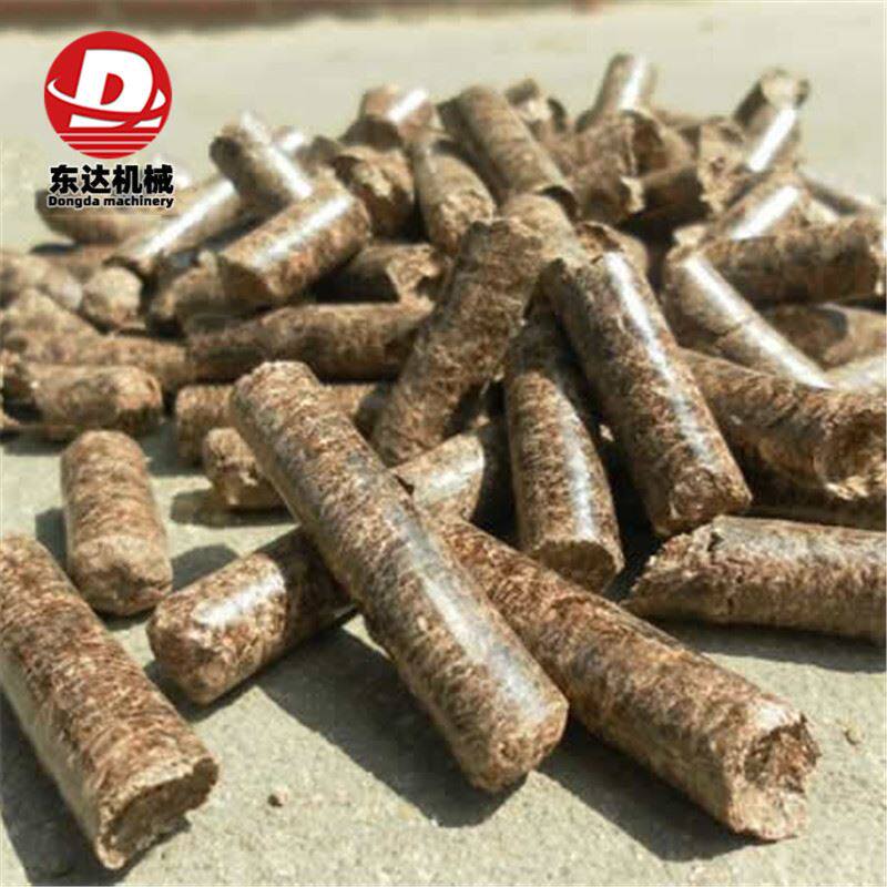 时产1吨生物质颗粒机整套设备 大型平模木屑锯末颗粒机创业好项目