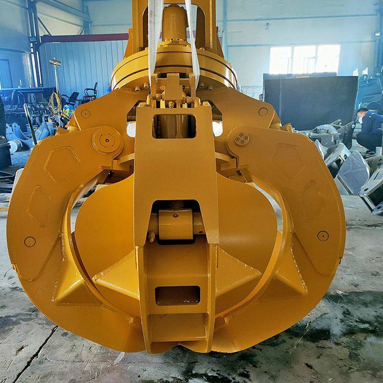 奥莱莲花抓钢机 废钢铁夹子 挖掘机抓钢器